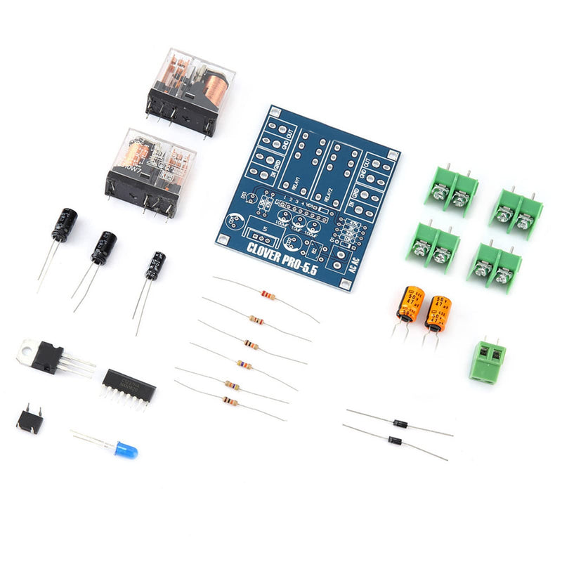 [AUSTRALIA] - YWBL-WH Speaker Protection Board Module DIY Kit AC 12V-24V Dual Relay Voltage Regulator 