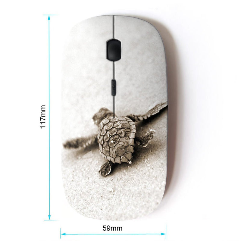 KOOLmouse [ Optical 2.4G Wireless Mouse ] [ Turtle Baby Cute Sand Sea Animal Marine ]