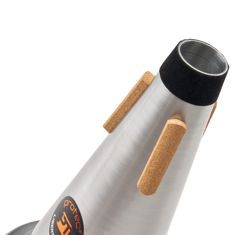 Protec Aluminum Straight Mute for Small Bore Tenor Trombone, Model ML105