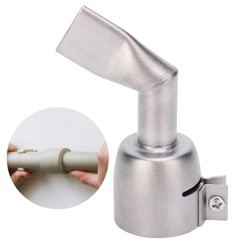 Hot Air Gun, Leister Nozzles, Welding Gun Nozzle 120 Pack of 2 Grade Leister Tools Boquilla Para Soldar Tpo Tips Puntas Heat Guns De 40 Milímetros Soldadora Hot Air Weld Plastic Welder Angled For