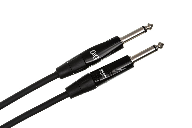 Hosa HGTR-015R REAN Straight to Right-angle Pro Guitar Cable, 15 Feet