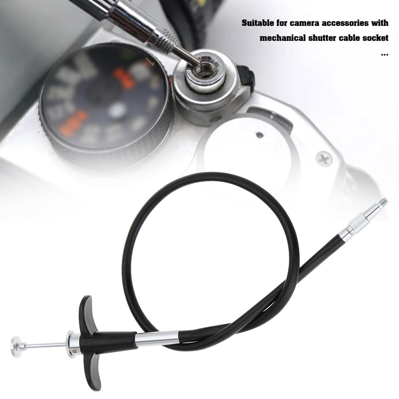 [AUSTRALIA] - SING F LTD Mechanical Shutter Release Cable 40cm/15.7" Compatible with Fujifilm Compatible with Sony Compatible with Leica Shutter Release Cable Remote Mechanical Locking 