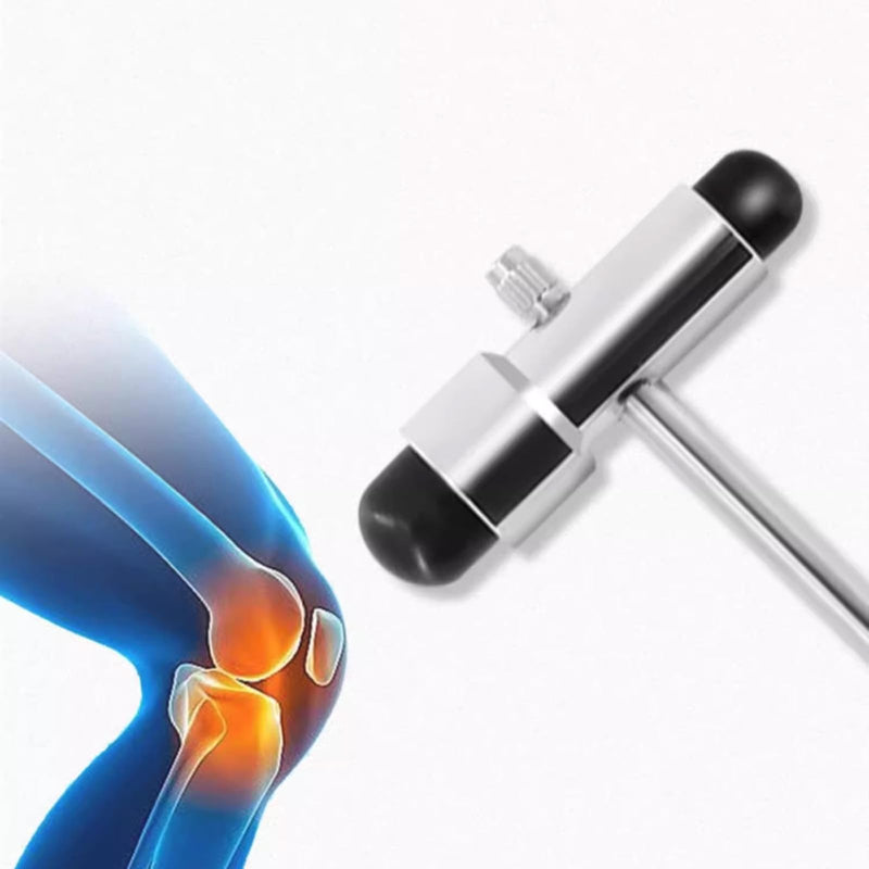 COZERI Trömner Neurological Reflex Hammer, Multifunctional Medical Reflex Diagnostic Hammer with Double Plastic Head, Percussion Hammer for Neuro Reflex Tests