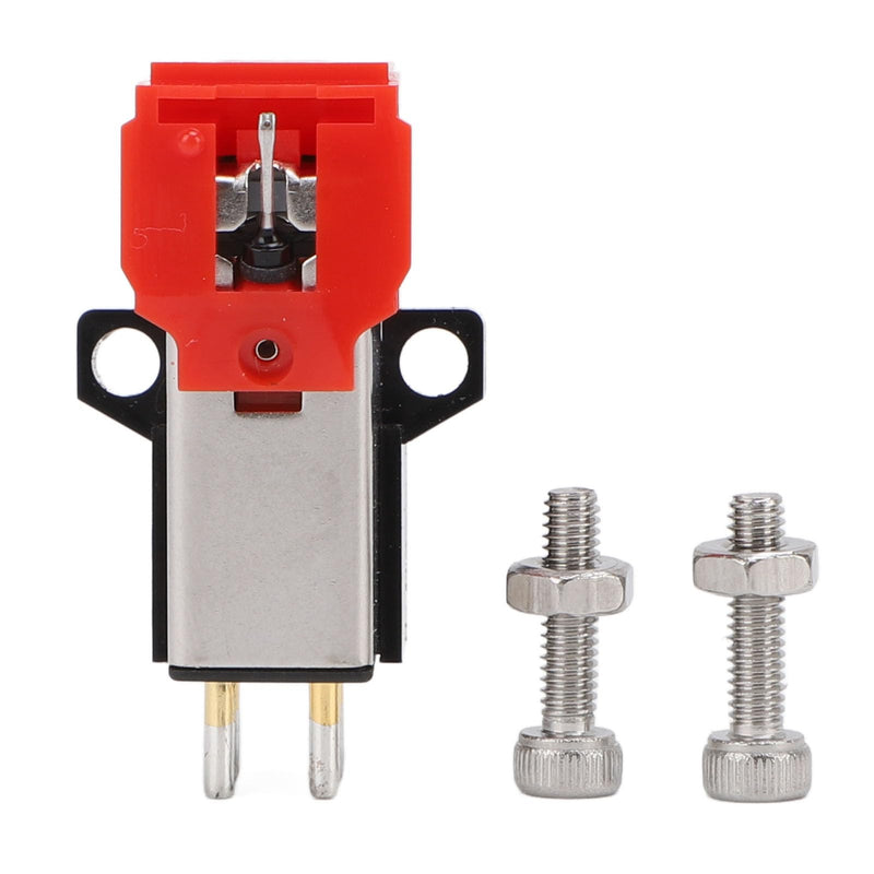 Magnet Cartridge AT91R, AT91R Phonograph Cartridge for LP3 Phonograph, Dual Magnet Cartridge Moving Turntable Replacement Parts, Dynamic Magnetic Phono Needle for LP3 Phono