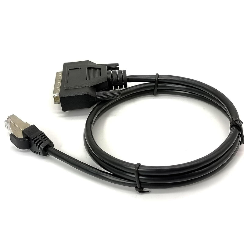 [AUSTRALIA] - DB25 Male to RJ45 Male Ethernet Modem Console Cable 1Meter 