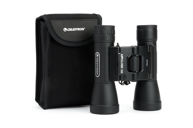 Celestron – UpClose G2 16x32 Binocular – Multi-Coated Optics for Bird Watching, Wildlife, Scenery and Hunting – Roof Prism Binocular for Beginners – Includes Soft Carrying Case UpClose G2 16x32 - Roof