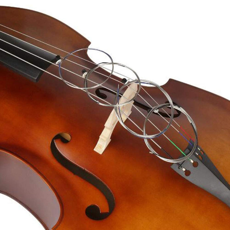 Double Bass String, Steel Double Bass Strings Wire String Professional Music Instrument Accessory