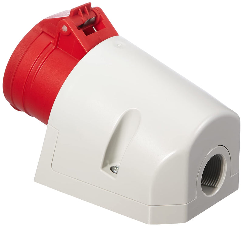 Kopp 101600002 CEE Wall socket, 5 Pin 16 A 400 V Red Single