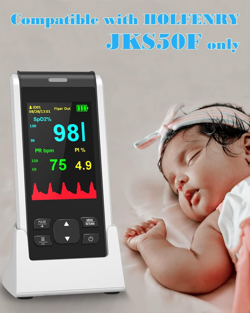 Infants Probes 78.74 in 200 cm Compatible with Hand Pulse Oximeter Model JKS50F 200 cm for infants