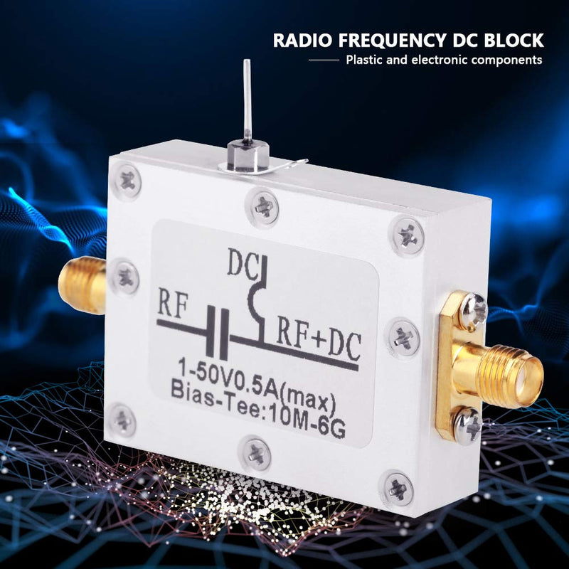 Bias Tee 1 Piece 10MHz 6GHz Broadband O-Frequency Wave Coaxial Polarisation