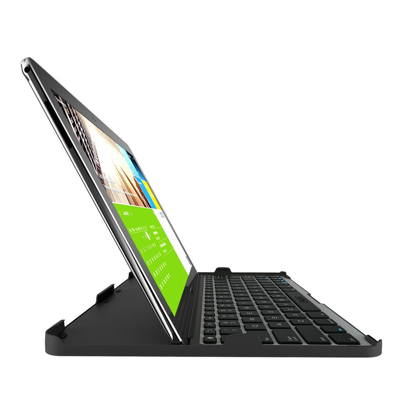 ZAGG Cover Fit Case with Bluetooth Keyboard for Samsung 12.2 Inch Galaxy Note Pro or Tab Pro-Black Black Standard Packaging