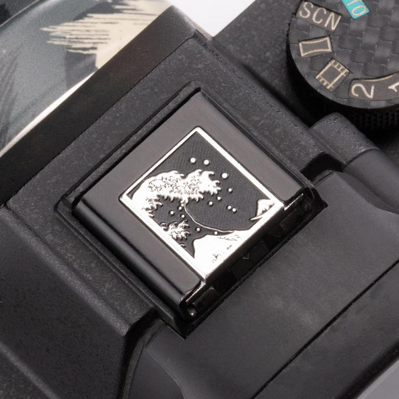 [AUSTRALIA] - Kanagawa Wave Pattern Camera Metal Hot Shoe Cover for Sony A1 A7C A7CR A7CII A7R A7M2 A7M3 A6700 A6600 A6500 A6400 A6300 (Aluminum Alloy-for Sony) Aluminum Alloy-For sony 