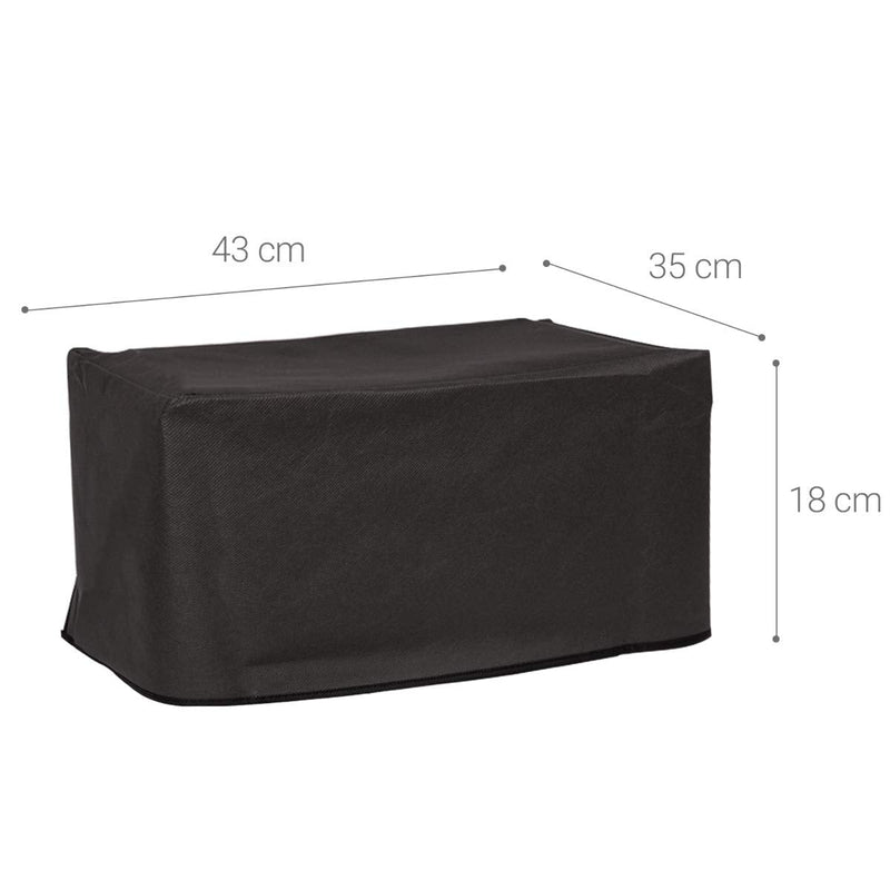 kwmobile Cover Compatible with Brother DCP-J785DW / MFC-J985DW - Dust Cover Printer Protector - Dark Grey