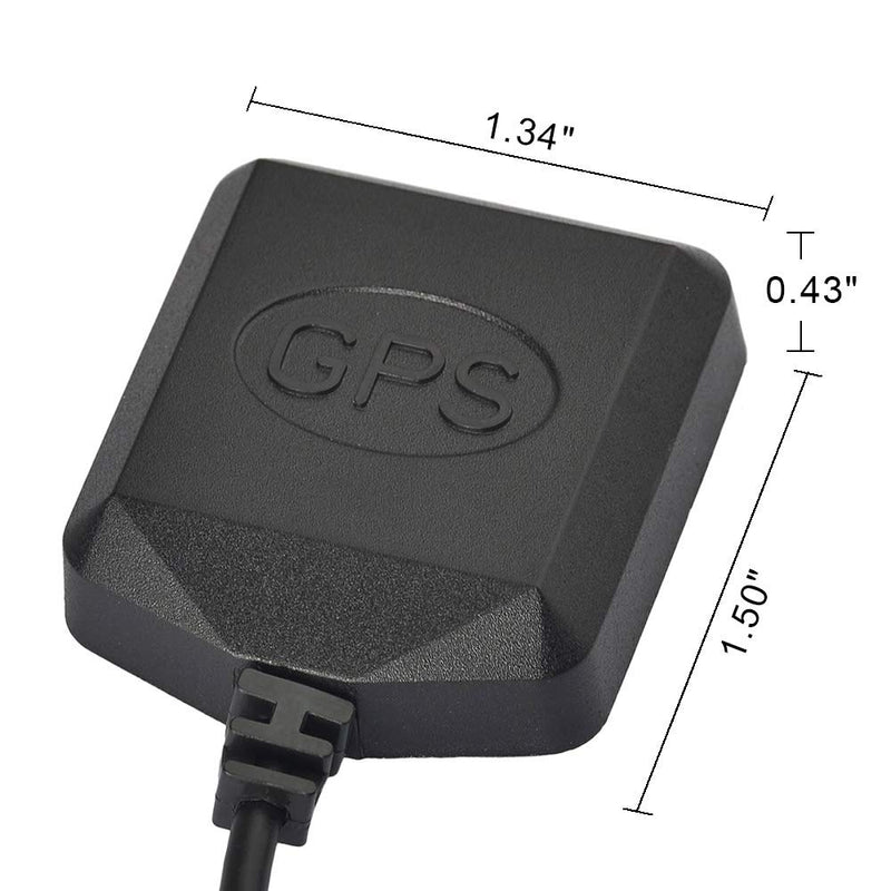 Eightwood Active GPS Antenna Green AVIC Connector Compatible with Pioneer GPS Navigation Receiver AVIC 8100NEX 8200NEX 8201NEX Z130BT Car Stereo Head Unit