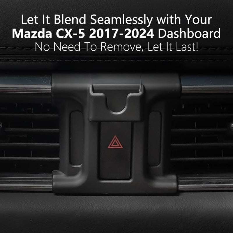 CLEC Fit for Magsafe Car Mount for Mazda CX-5 2017-2025 Car Phone Mount[Strong Magnetic] Magnetic Car Phone Holder for iPhone 17 16 15 14 13 12 Series MagSafe Case All Phones