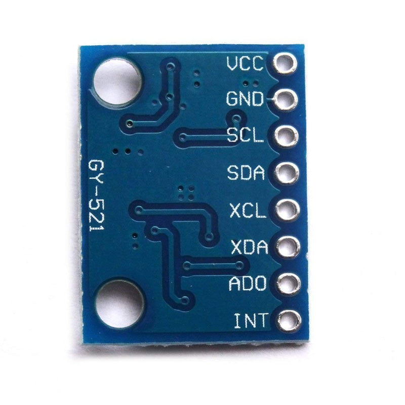 [AUSTRALIA] - Hailege 3pcs MPU-6050 MPU6050 GY-521 3-Axis Accelerometer Gyroscope Module 6-DOF 6-Axis Accelerometer Gyroscope Sensor Module 16-Bit AD Converter Data Output IIC I2C 