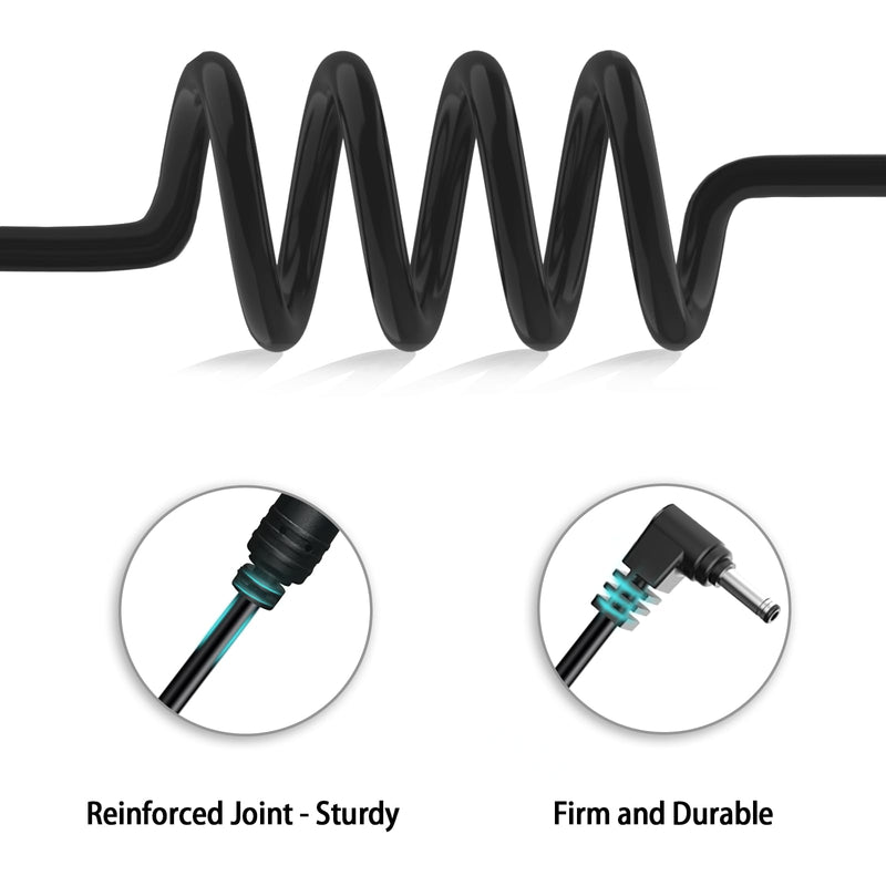 [AUSTRALIA] - Radar Detector Power Cord Mirror Plug Wire Compatible with Uniden Escort Valentine One Cobra Whistler,with Inline Fuse Holder,Rearview Mirror Plug Elastic Cable.(DC 3.5-Set of 3) DC 3.5 