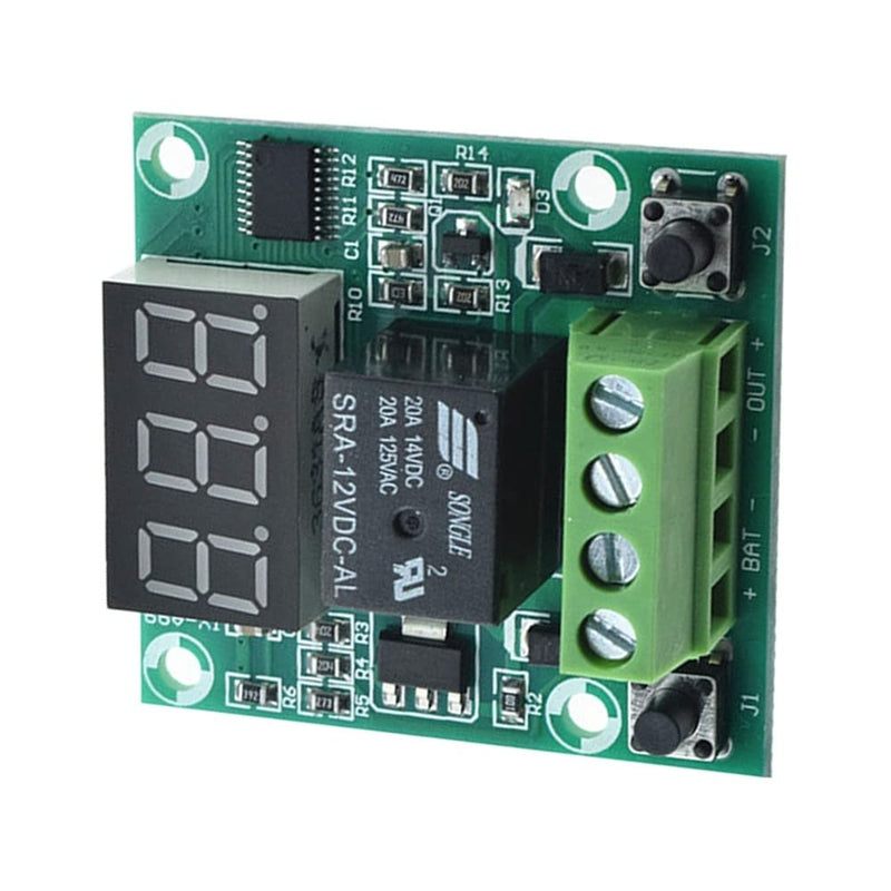 Battery Undervoltage Protection Module, JY-A99 DC 12V Battery Undervoltage Protection Module, 6s Delay Under Voltage Regulator, Battery Voltage Protection
