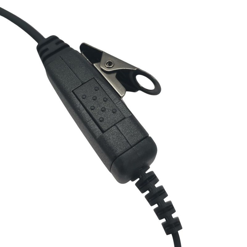 Two Way Radio Ear Set Headset Headphone Ear Piece Earpiece with Ptt Mic Compatible for Motorola clp 1010e 1080e clp1010e clp1080e Walkie Talkie(Acoustic Tube)