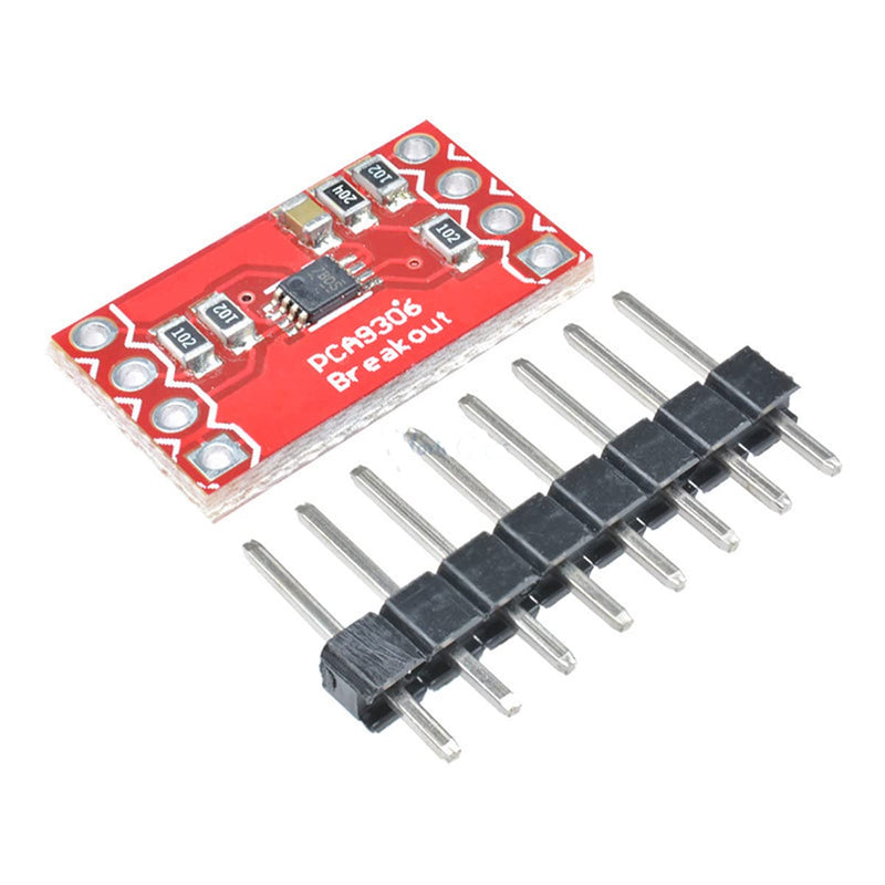 Hailege 2pcs PCA9306 Level Translator Breakout Module IIC I2C Dual Voltage 2-Bit Bidirectional Translator 5V 3.3V