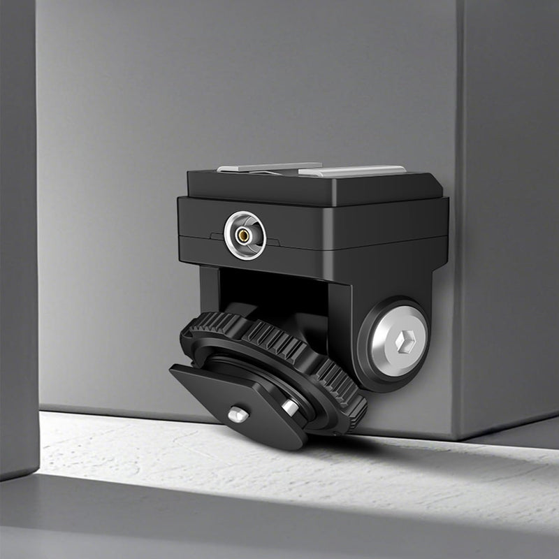 [AUSTRALIA] - PIXEL Standard Hot Shoe Adapter with Extra PC sync Connection Port & 3.5mm Mini Phone Connection Port for Connecting Cameras to Additional Off-Camera Flash,Studio Light,Strobes or Other Accessories 