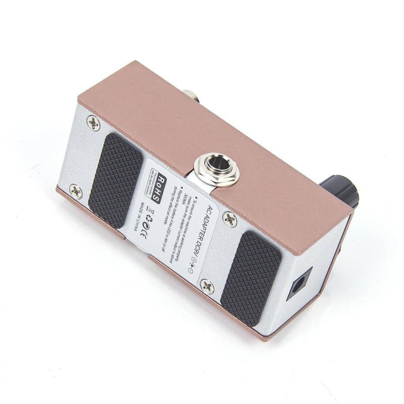 Digital Delay Electric Guitar Effects Pedal - Mini Size, True Bypass, Noise Reduction, Aluminum Alloy, 9V DC Power, 20ms-600ms Delay