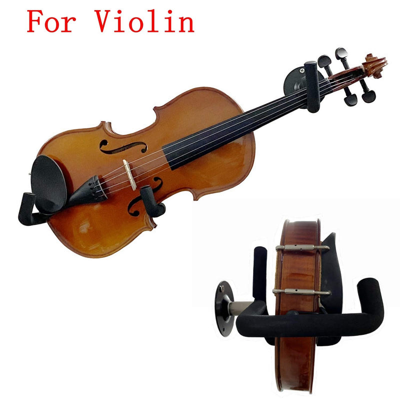 Ukulele/Bass/Violin Hanger Wall Mount Slatwall Horizontal Electric Guitar Holder Bass Stand Rack Hook