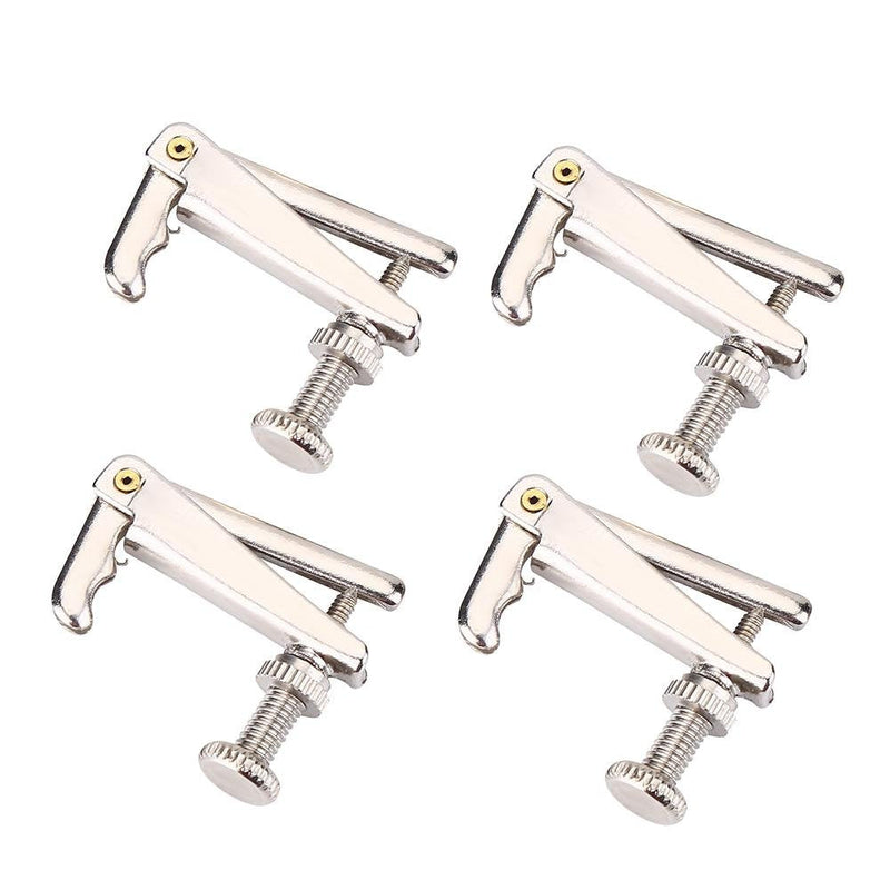[AUSTRALIA] - VBESTLIFE 4/4 Jujube Wood Violin Parts, Tailpiece, Pegs, Tunners, Endpin, String and Chin Rest 1Set with string 
