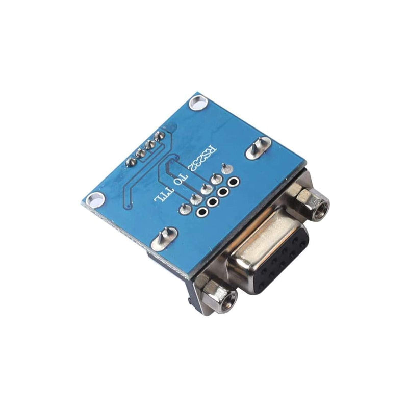 5pcs MAX3232 Root Module Connector Chip RS232 to TTL Female Serial Port to TTL DB9 Converter Module Board fit Equipment Upgrades Like DVD