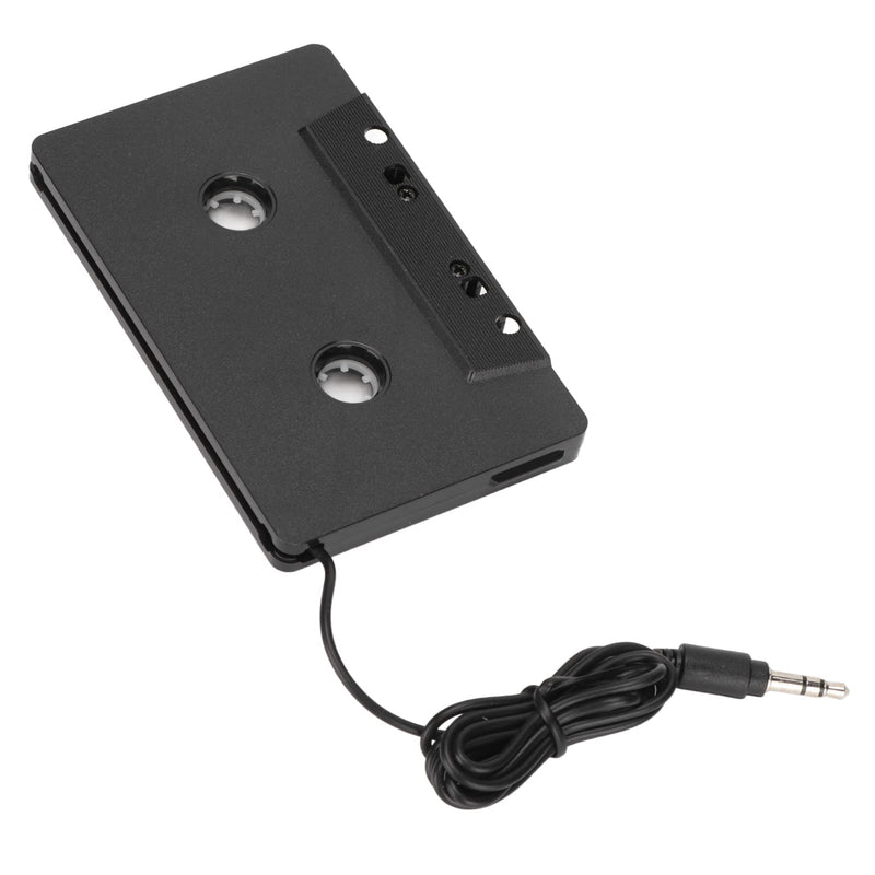 ASHATA Car Audio Cassette Adapter, 3.5mm Auxillary Cable Cassette Receiver,Stereo Audio Tape Converter, Cassette Tape to Aux Adapter,for Vintage Car,Radio