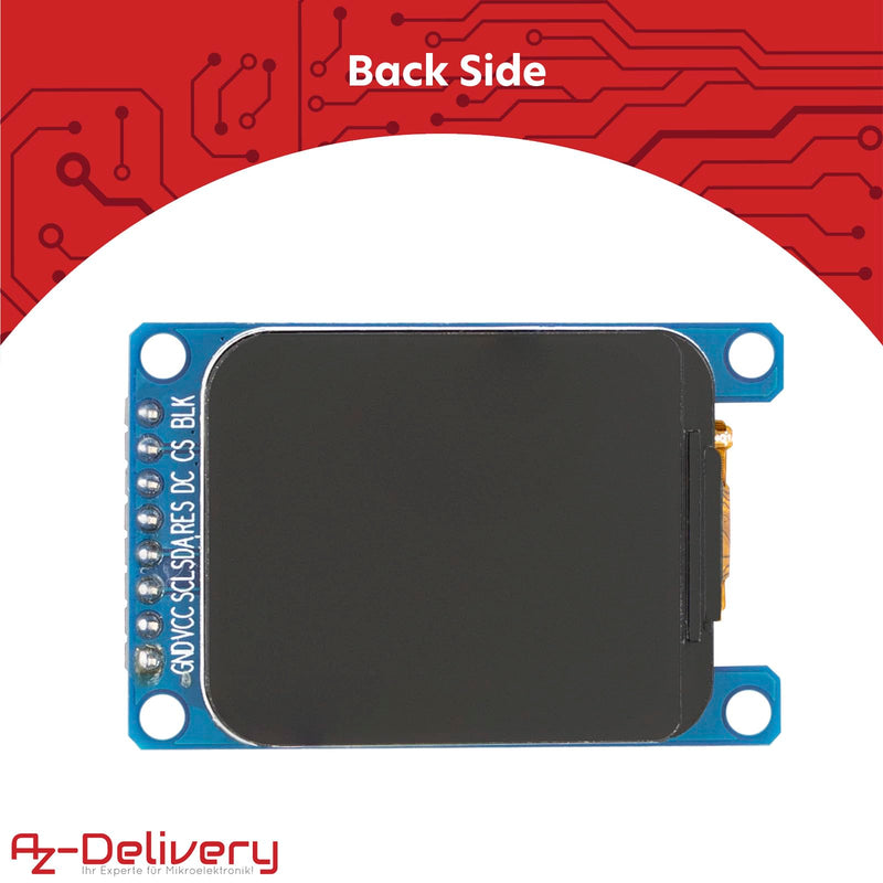 [AUSTRALIA] - AZDelivery 3 x 1.69" TFT Display with 240 x 280 Resolution ST7789V2 Driver - Rounded Corners and SPI Interface - Perfect for Microcontroller Projects 