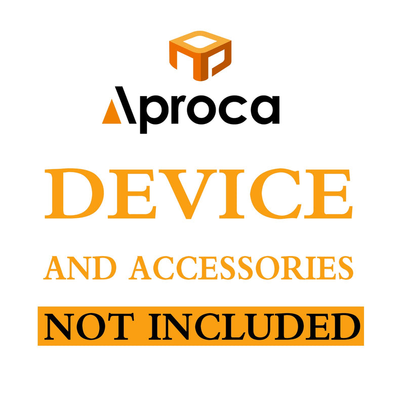 Aproca Black Hard Storage Protective Case, for Aixiqee/HPRT MT810 Portable Printers and Accessories