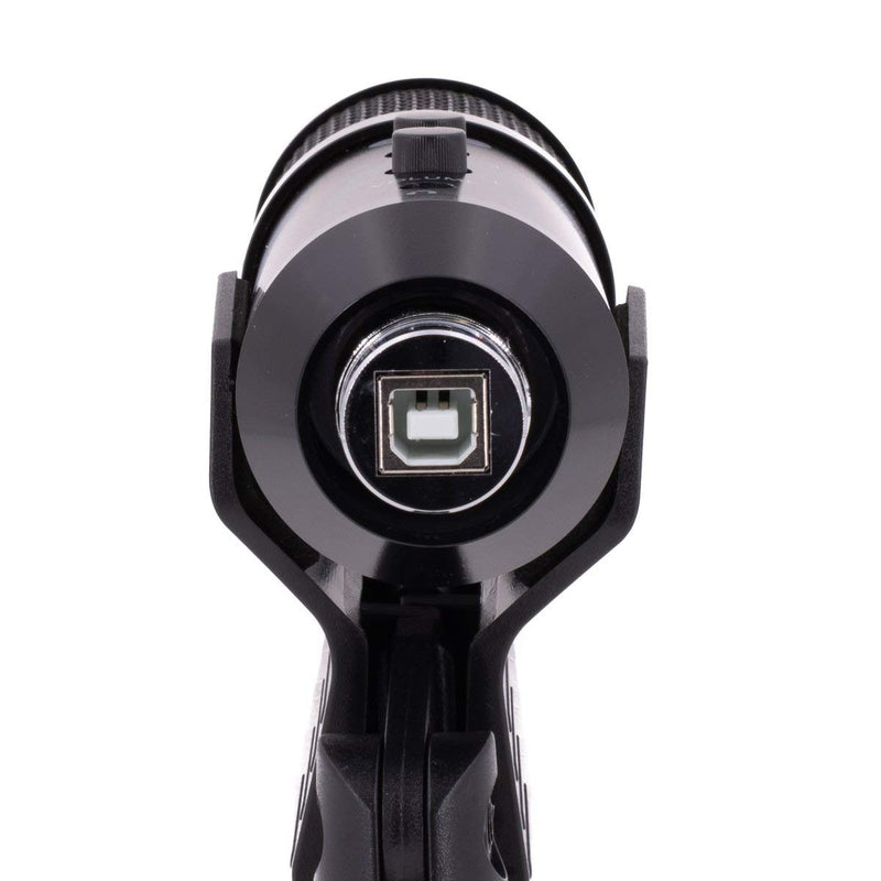 [AUSTRALIA] - CAD Audio U49 USB Large Format Side Address Studio Microphone with Headphone Monitor and Echo,Black 