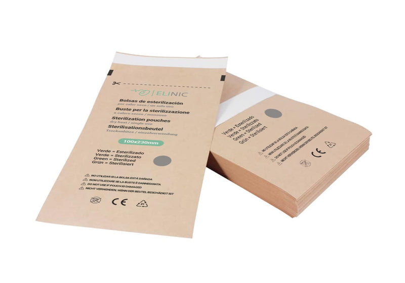 [AUSTRALIA] - Dry Heat Sterilization Bags - Pack of 100 (100mm x 230mm) 100*230mm 