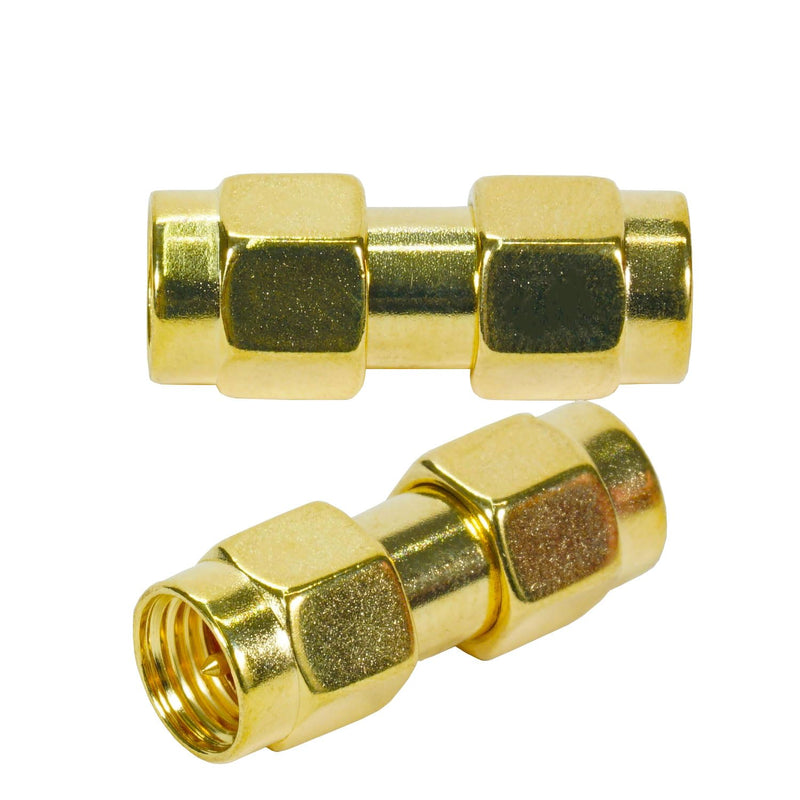 [AUSTRALIA] - Fohevers SMA Male to SMA Male Adapter Pack of 2 S/M-S/M 