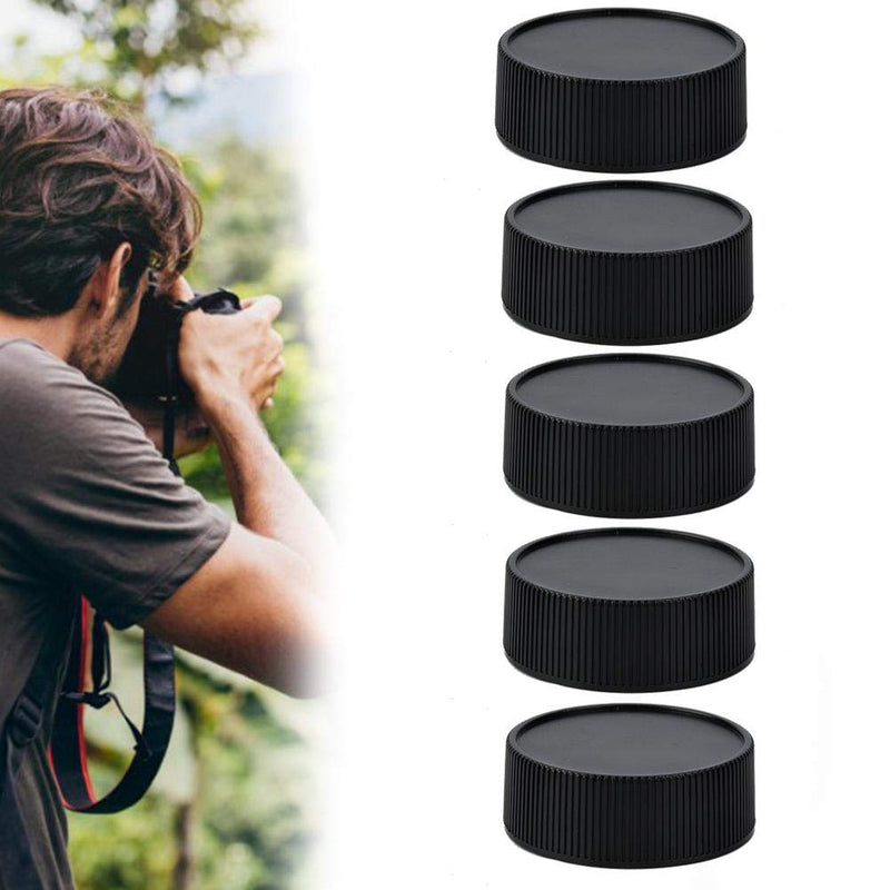 Rear Lens,Rear Lens Cover, Plastic Lens, Protective Cover, Scratch Proof, Shock-Absorbent,for M M6/7/8 LM Camera (5 Packs)