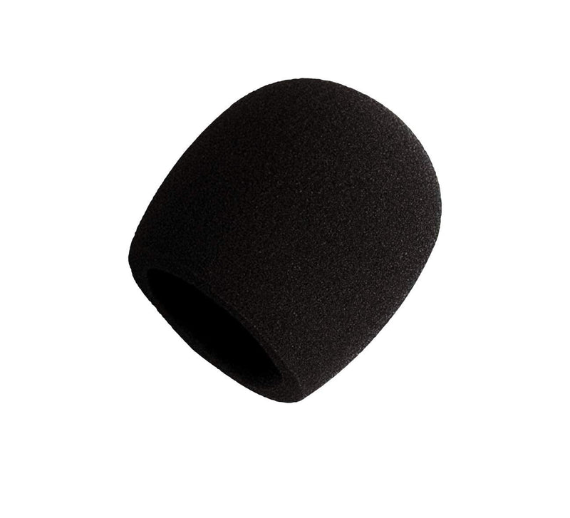 Shure A58WS-BLK Foam Windscreen for All Shure Ball Type Microphones, Black (Pack of 4) Pack of 4