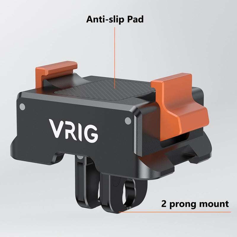 [AUSTRALIA] - VRIG Adapter Base for DJI Osmo Pocket3,PULUZ Dock Desktop Base Aluminum Alloy Bracket for DJI Osmo Pocket3 Accessories, 1/4 Screw Hole for Tripod, Handle or Selfie Stick 
