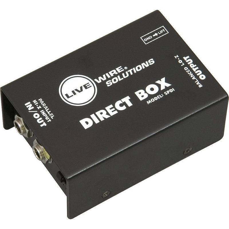 Livewire SPDI Passive Direct Box with Attenuation Pad