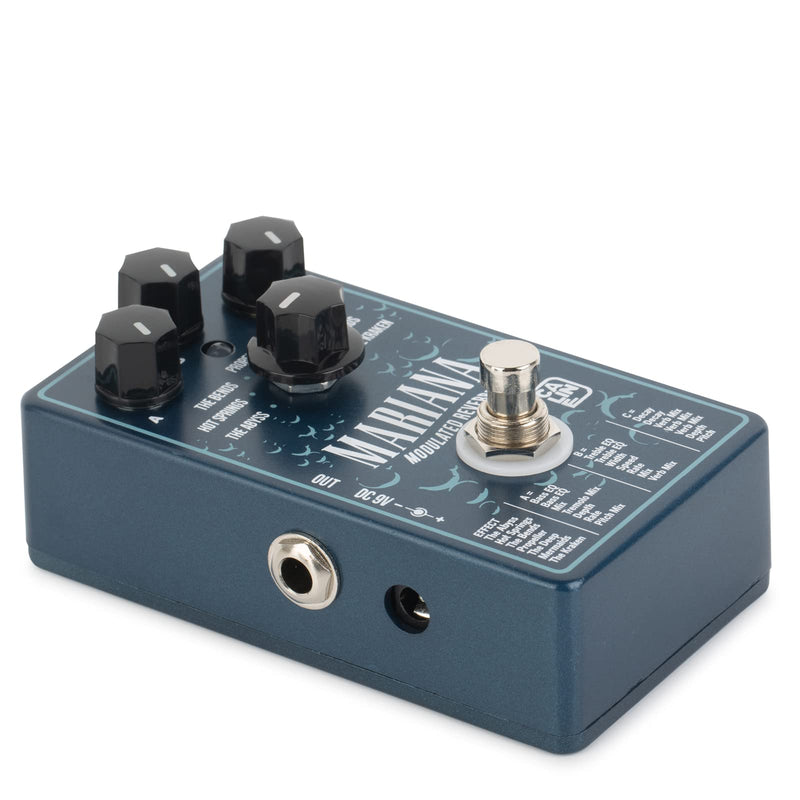 Caline CP-507 Mariana Modulated Digital Reverbs Guitar Effects Pedal (7 Kinds of Reverb) Aluminum Alloy Casing
