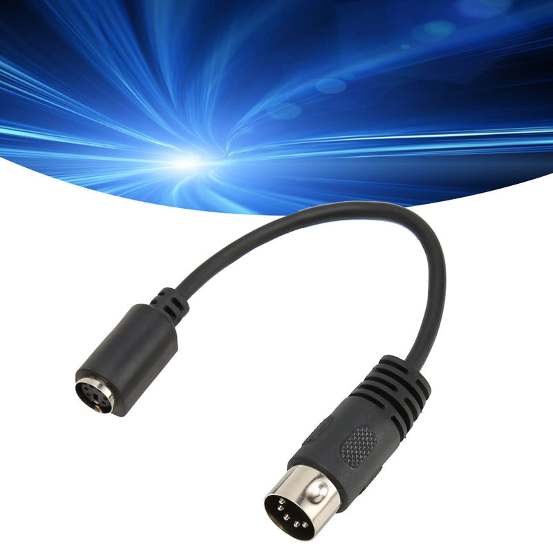 [AUSTRALIA] - Keyboard Converter Cable, 5 Pin DIN Male to 6 Pin Din Female Adaptor, 5 Pin DIN to PS/2 Cable Adapter 