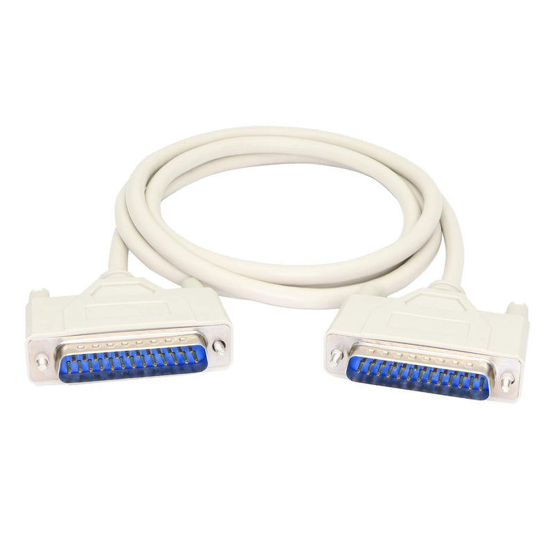 4.5 Feet DB25 Male to Male Parallel Printer Cable YOUCHENG for The Connection Between a Computer with DB25 Female Interface and The Printer