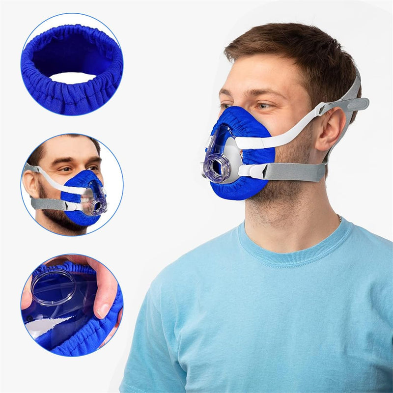 [AUSTRALIA] - CPAP Mask Inserts Nose Protection Mask Insert CPAP Mask Liner Pack of 4 Reusable Mask Cover for CPAP Respiratory Therapy Users 