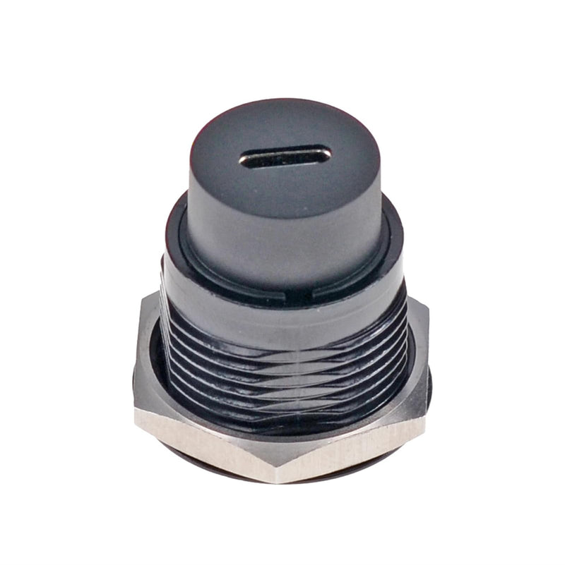 5pack USB C Type-C Coupler Panel Socket Waterproof Connector Bulkhead Feed Through, Circular Inline Cable Female to Female Extension 5 pack Black Circular