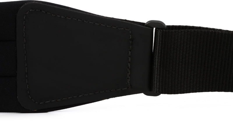 Levy's Leathers PM48NP3-BLK 3-1/2-Inch Neoprene Padded Acoustic Guitar Strap Black Standard