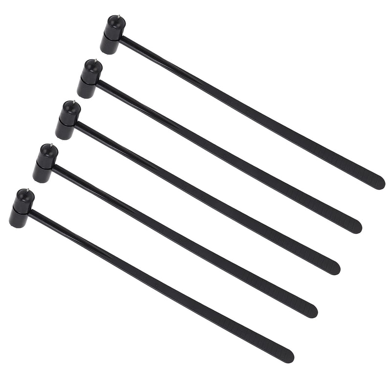Fafeicy Seven Pin Plum Blossom Dermal Hammer, Star Needle Dermal Hammer for Beauty and Home Use Pack of 5