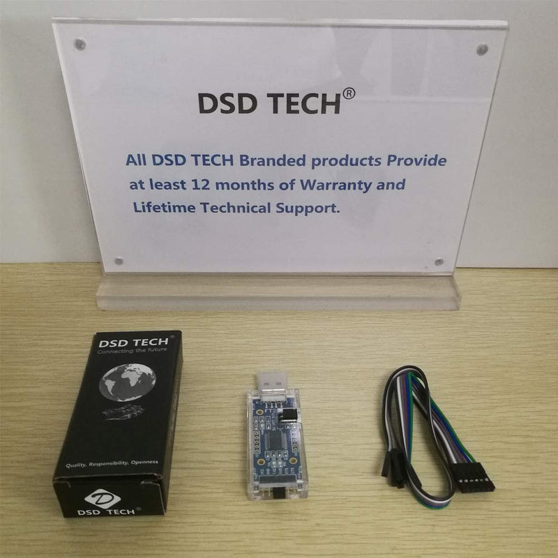 DSD TECH USB to TTL Serial Adapter with FTDI FT232RL Chip Compatible with Windows 10, 8, 7 and Mac OS X