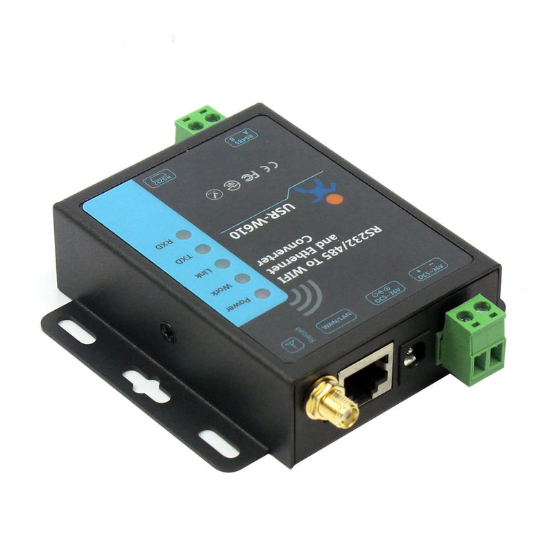 Serial to WiFi Ethernet Wireless Converter RS232 RS485 Serial Server(USR-W610)