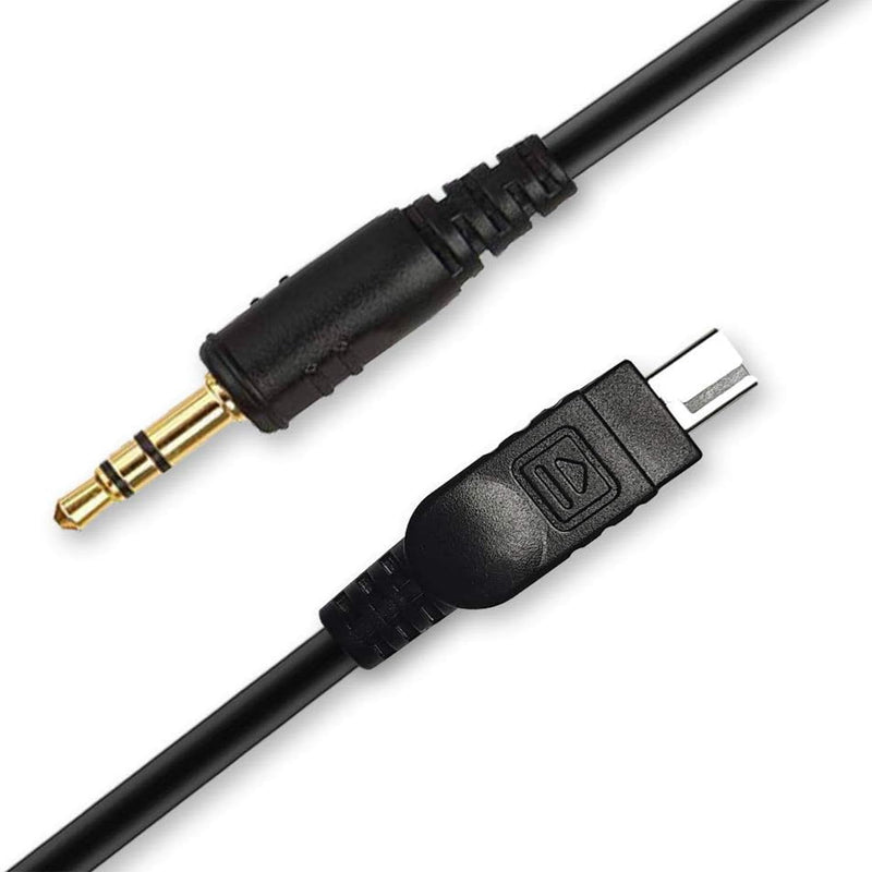 [AUSTRALIA] - Pixel 3.5mm DC2 Off-Camera Remote Cable for Nikon Z5, Z7, Z7-II, Z6, Z6-II, D750, D780, D7500, D7200, D7100, D5600, D5300, D610, D600, D90, P7700, P7800, P950, Replaces Nikon MC-DC2 Cable（2-Pack） 