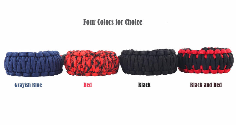 Paracord Camera Wrist Strap Lanyard with Screw for Insta 360 X3, Ace Pro, DSLR Cameras, Selfie Sticks Black
